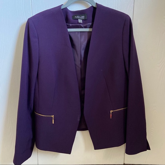 Purple Womens Blazer - Picture 5 of 5